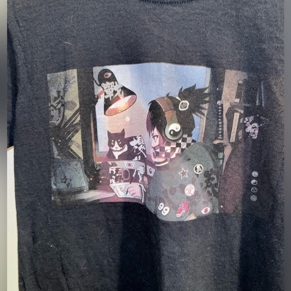 2 Anime Women’s T-Shirts Size Small - Picture 7 of 9